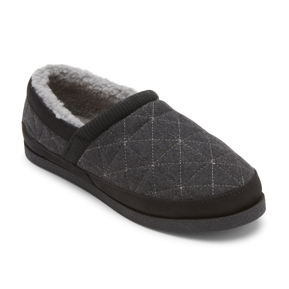 Rockport Tøfler Dame Mørke Grå - Trutech Veda Moc - XQLS95307